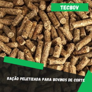 Ração peletizada para bovinos de corte